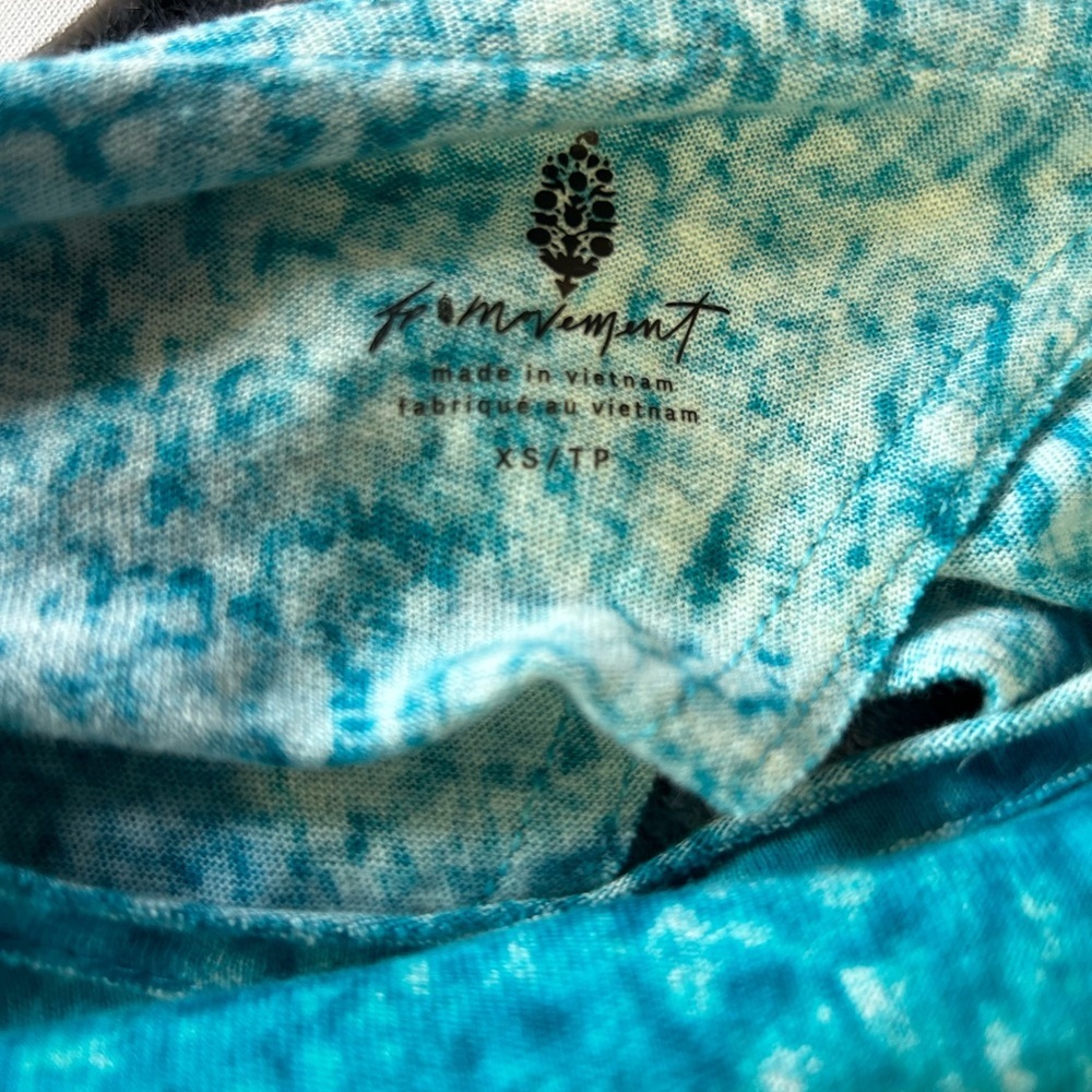 Free People Backstage Long Sleeve In Surfs Up Combo Athletic Top - Picture 5 of 7